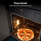 Hisense Hi8 BlackLine BAS6PH8BUKWF Built In Electric Pyrolytic,Single Oven in Jet Black