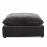 Aiden & Ivy Sereen Dark Grey Fabric Ottoman Aiden & Ivy Sereen Dark Grey Fabric Ottoman