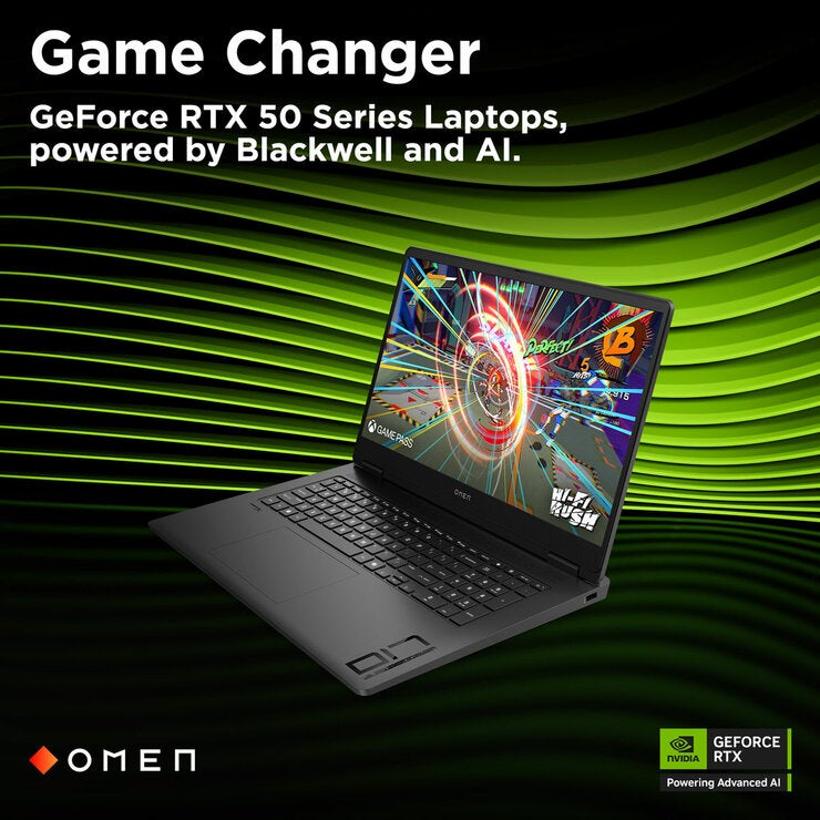 HP OMEN, AMD Ryzen AI 7, 16GB RAM, 1TB SSD, NVIDIA GeForce RTX 5060, 17.3 inch Gaming Laptop, 17-db1000na HP OMEN, AMD Ryzen AI 7, 16GB RAM, 1TB SSD, NVIDIA GeForce RTX 5060, 17.3 inch Gaming Laptop, 17-db1000na