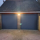 Cardale Grey Electric Roller Door 55mm up to 2.5 metres width