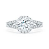 1.35ctw Round Brilliant Diamond Ring, Platinum