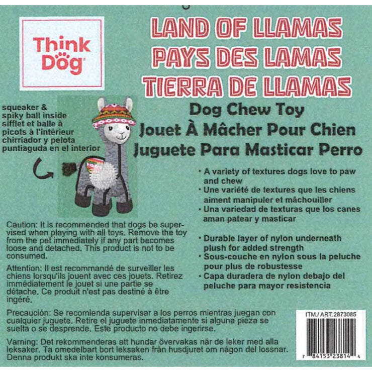 Grey Llama Hang Tag Grey Llama Hang Tag