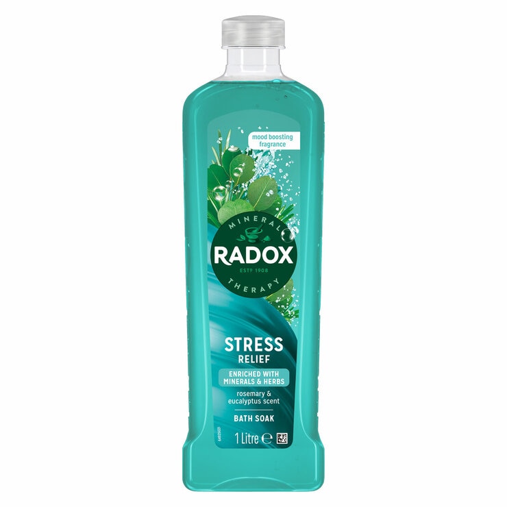 Radox Mineral Therapy Stress Relief Bath Soak, 4 x 1L