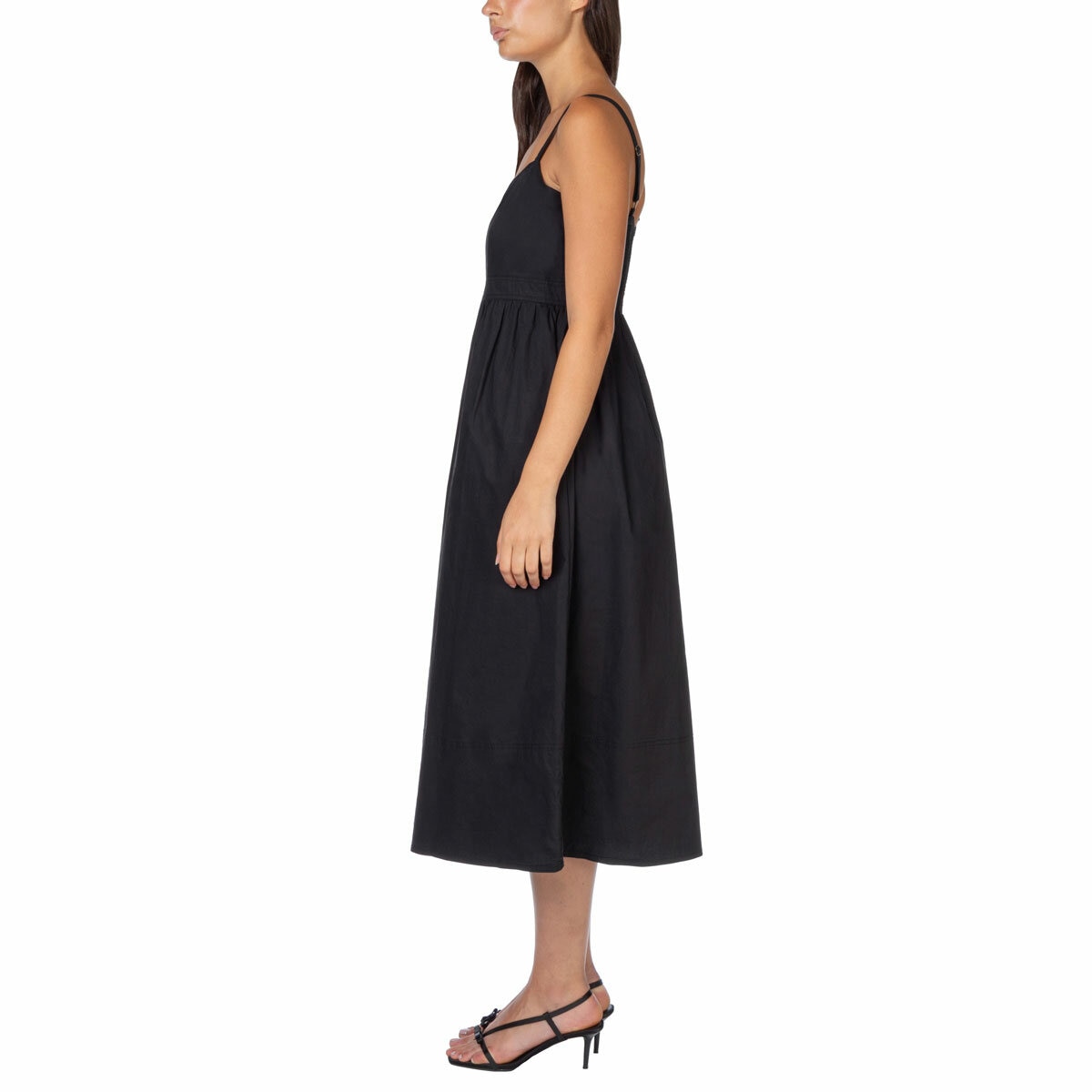 Wellworn Ladies Poplin Dress in Black