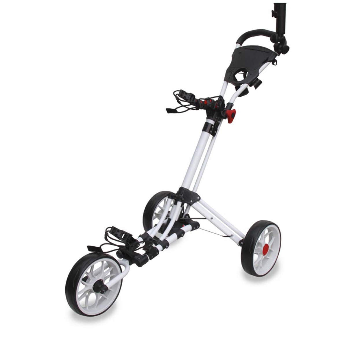 Ezeglide Smart Fold Trolley with Wheel cover and Umbrella