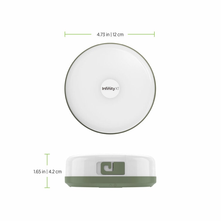 Image showing the dimensions of the lights