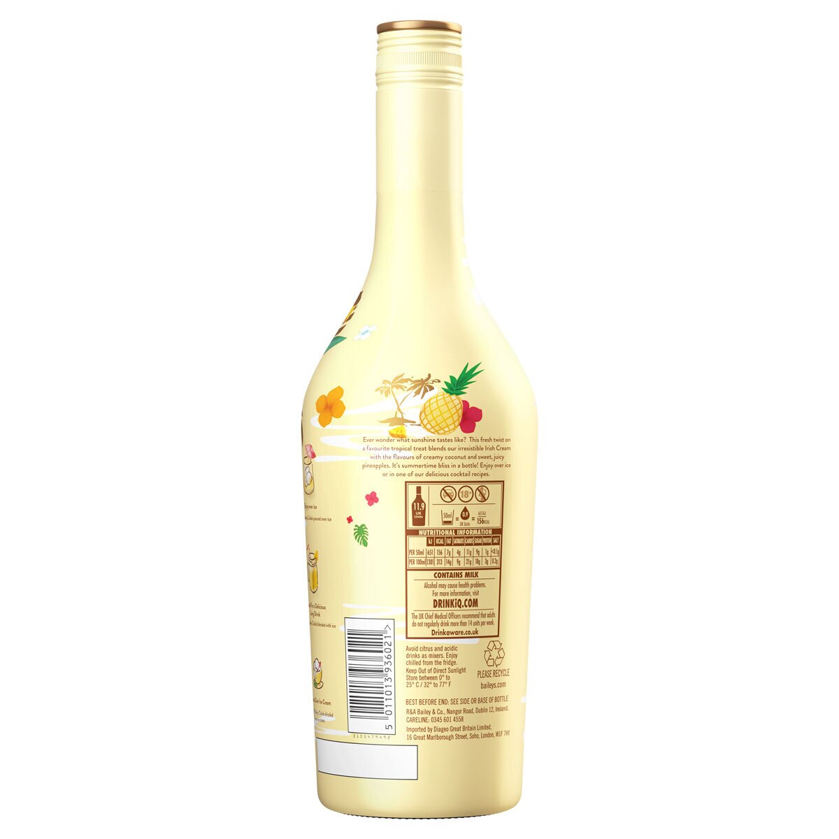 Cut out image of bottle on white background back