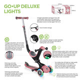 Buy Globber Go Up Deluxe Lights in Pink KSP Image at Costco.co.uk