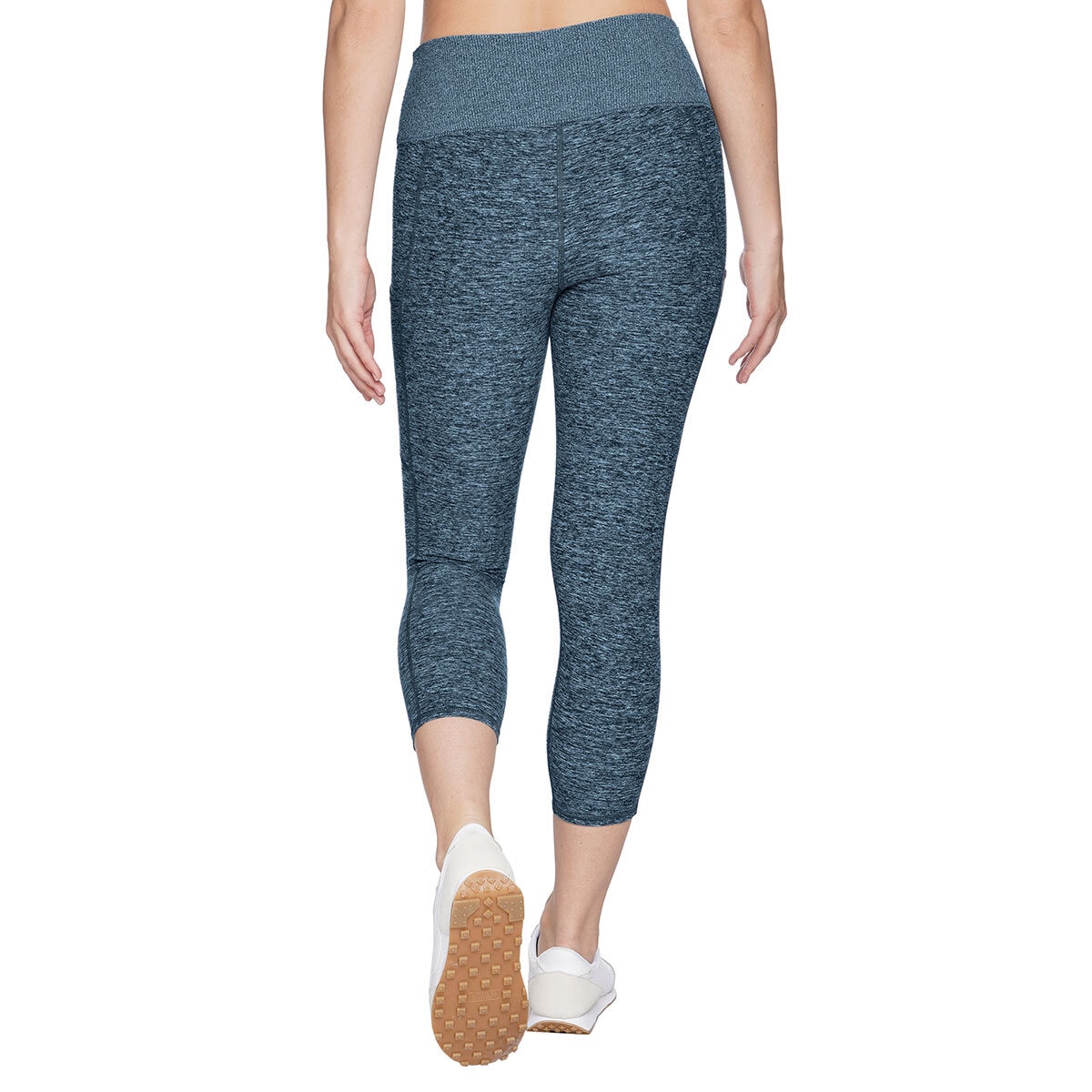 Kirkland Signature Ladies Brushed Capri Legging in 2 Colours and 4 Sizes