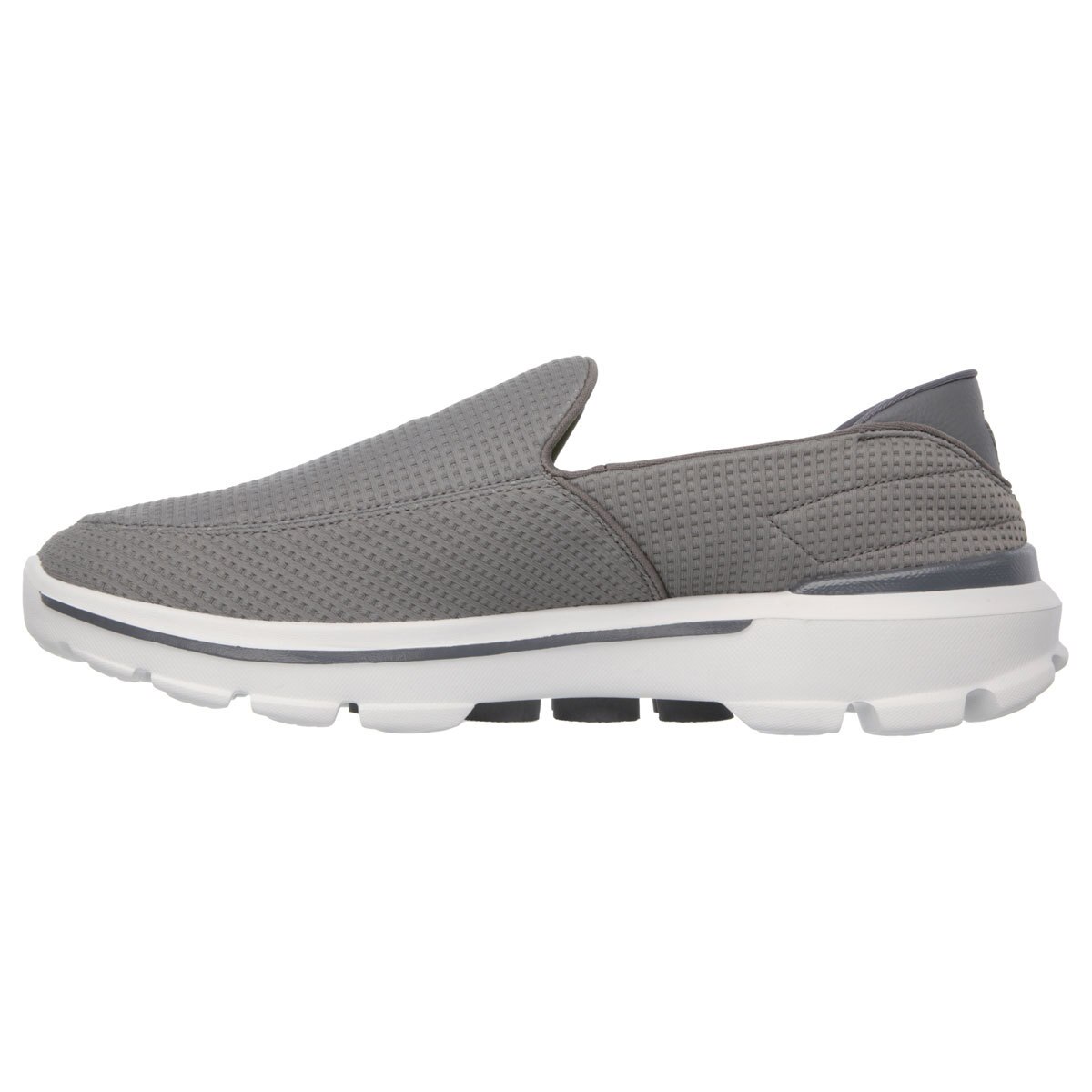 Skechers GOwalk 3 Unfold Men�s Shoes in Grey Costco UK Skechers GOwalk 3 Unfold Men�s Shoes in Grey Costco UK