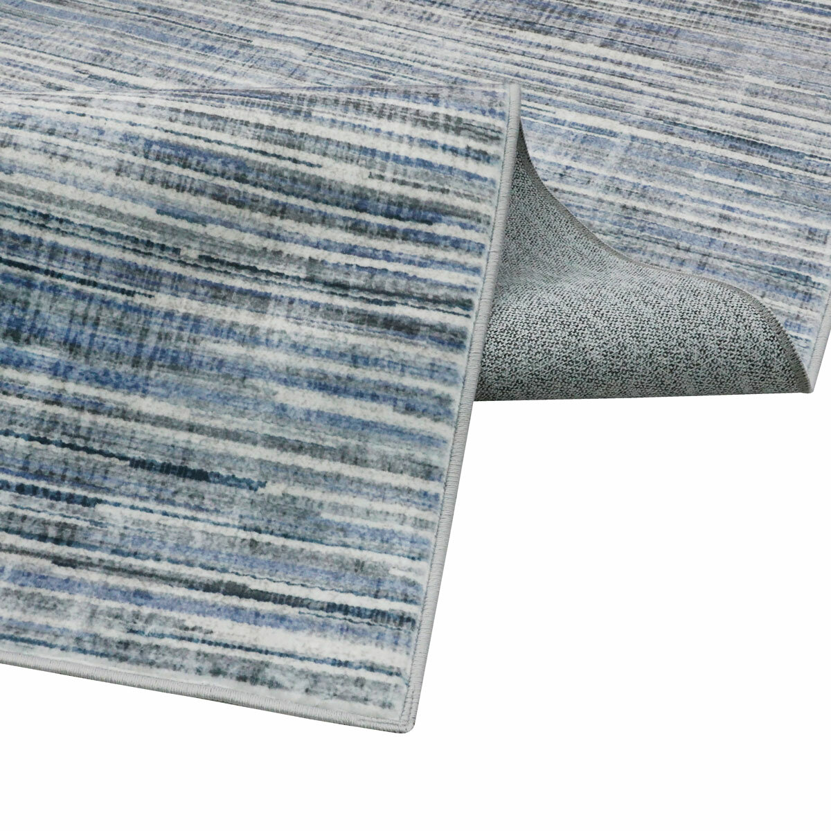 Wyatt & Ash Washable Area Rug in Blue, 183 x 274cm