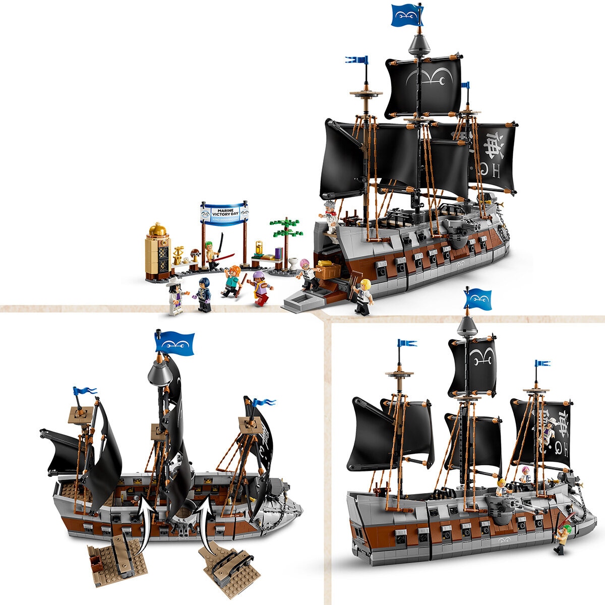 LEGO ONE PIECE Garp's Marine Battleship - Model 75646 (9+ Years) LEGO ONE PIECE Garp's Marine Battleship - Model 75646 (9+ Years)