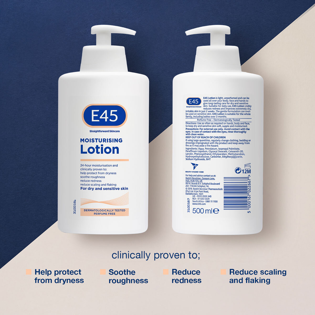 Front and Back of Bottle