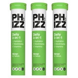 Phizz Mango Electrolytes, 3 x 20 Tablets