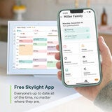 Skylight 15 inch Smart Digital Calendar - White +6month subscription Skylight 15 inch Smart Digital Calendar - White +6month subscription