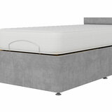 Highgrove Fenton Grey Fabric Electric Adjustable Bed Base With Medium Memory Foam Mattress Highgrove Fenton Grey Fabric Electric Adjustable Bed Base With Medium Memory Foam Mattress
