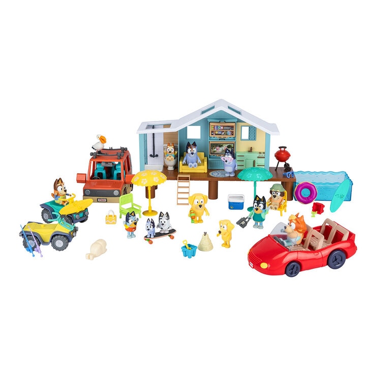 Bluey Mega Beach Bash Set Item Image Bluey Mega Beach Bash Set Item Image