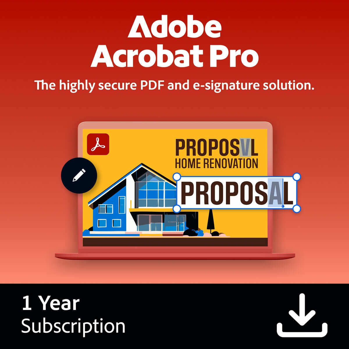 Adobe Acrobat Pro 1 Year (Digital Download) Adobe Acrobat Pro 1 Year (Digital Download)