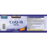 Kirkland Signature CoQ-10 300mg, 100 Capsules