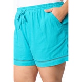 Briggs Ladies Linen Short in Blue