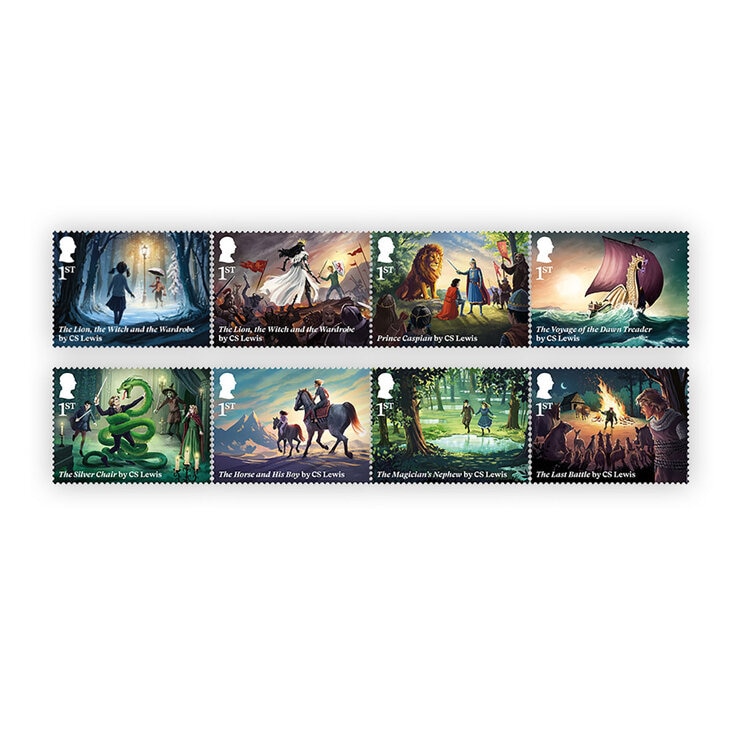 The Chronicles of Narnia Stamps & Miniature Sheet from Royal Mail