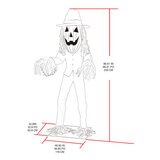 Buy Big Head JOL Scarecrow Dimensions Image at Costco.co.uk