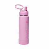 ThermoFlask Stainless Steel Water Bottle 710ml, 2 Pack in Sage Green & Velvet Rose