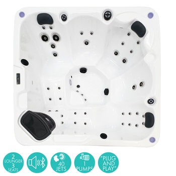 Platinum Spas Trident 40-Jet 5 Person Hot Tub - Delivered and Installed