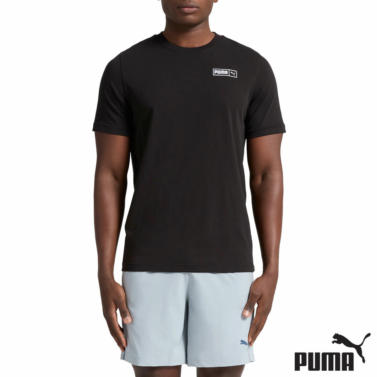 Puma Mens T-Shirt in Black