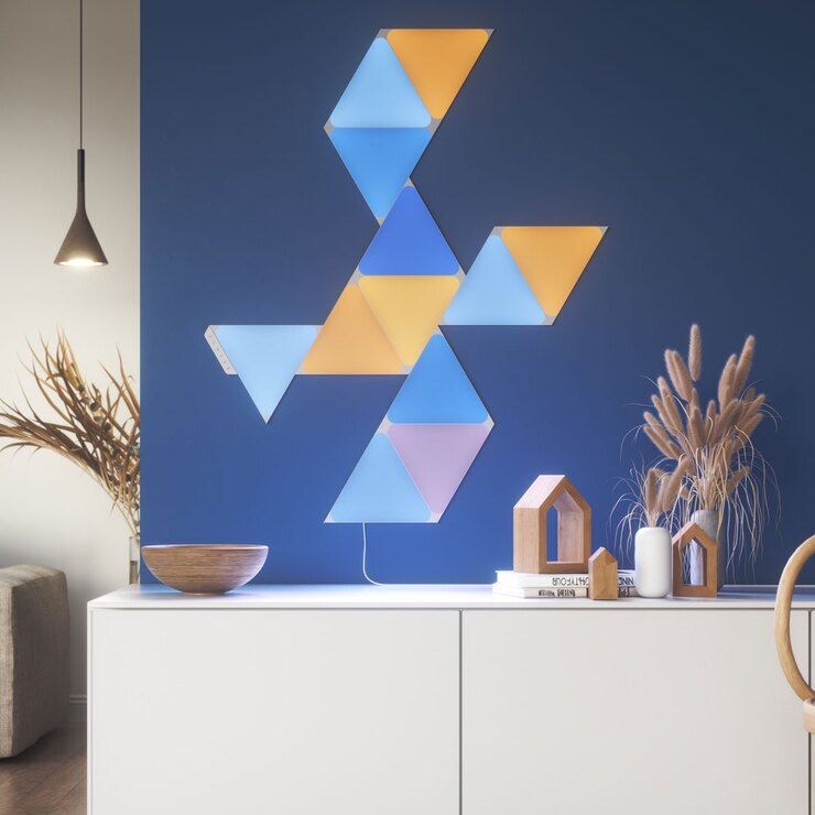 Nanoleaf Smart Light Shapes Triangles Starter Kit 12 Panels Costco UK