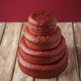 The Original Cake Company 4 Tiered Red Velvet Cake