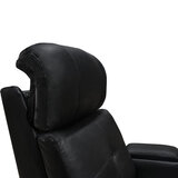 Valencia Home Theatre Seating Verona Row of 4 Chairs, Black