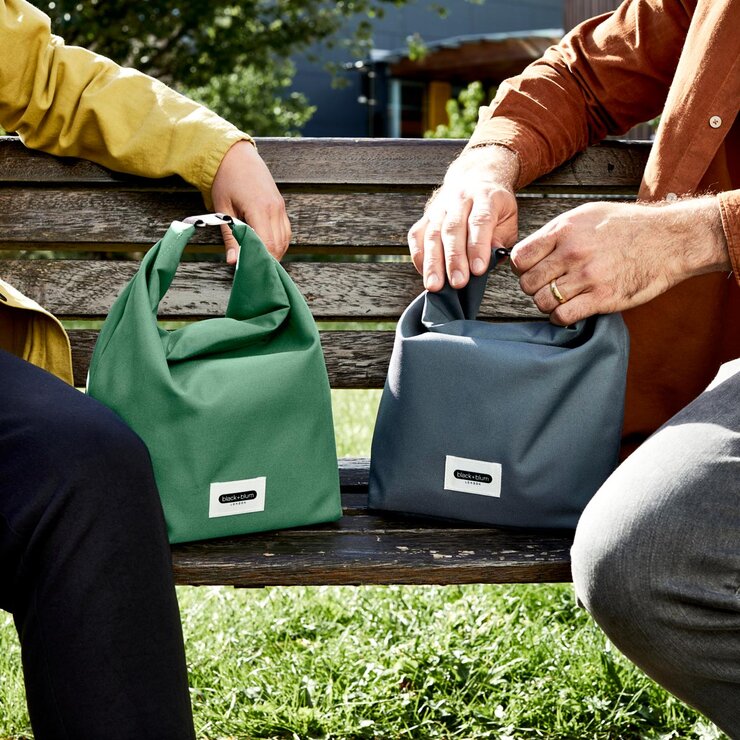 Black + Blum Food, Drink and Bag Lunch Set in Olive