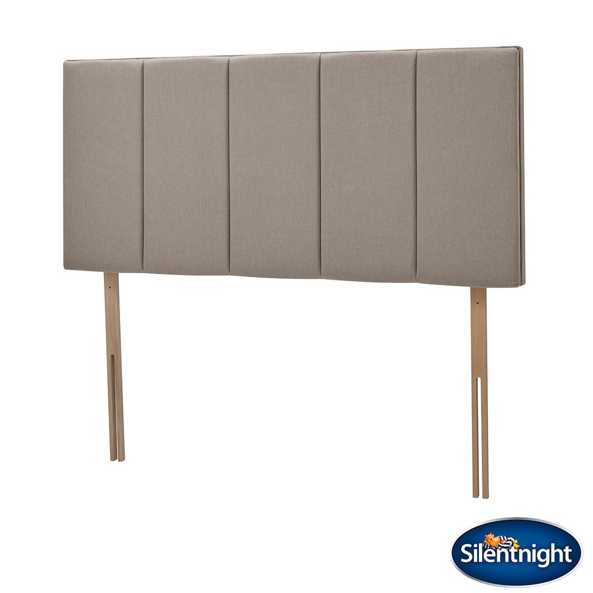 Silentnight Brescia Sandstone Fabric Headboard in 4 Sizes