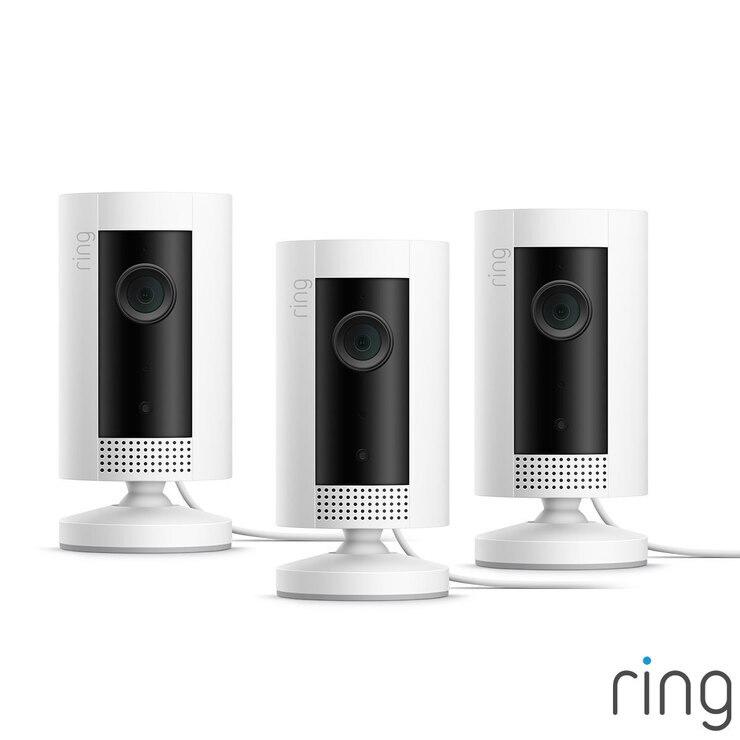 Ring Wired Indoor Camera (Gen 1) Three Pack in Two Colours Costco UK
