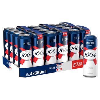 Kronenbourg 1664 Birre, 6 x 4 x 568ml