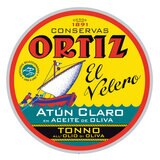 Ortiz Spanish Yellowfin Tuna Fillets in Olive Oil, Product packaging