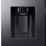Samsung Bespoke RS80F66KBFEU Side by Side Fridge Freezer, B Rated in Black