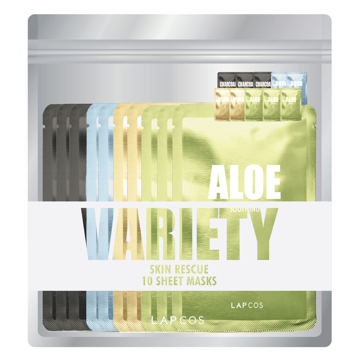 Lapcos Daily Facial Sheet Masks 10 Pack in 2 Varieties Costco UK