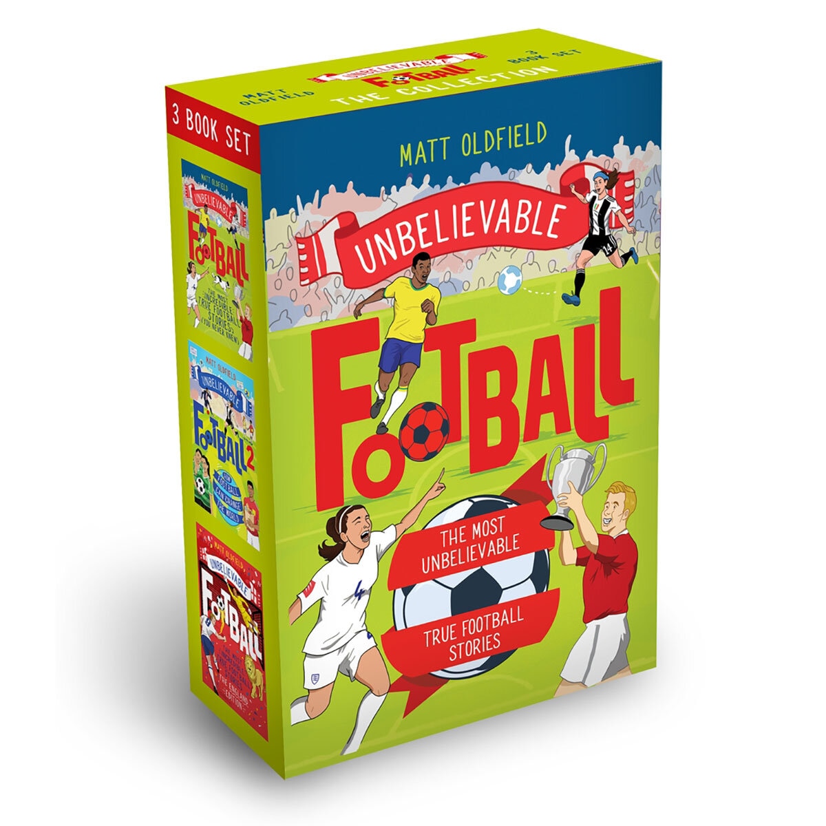 Matt Oldfields Unbelievable Football 3-Bk Set