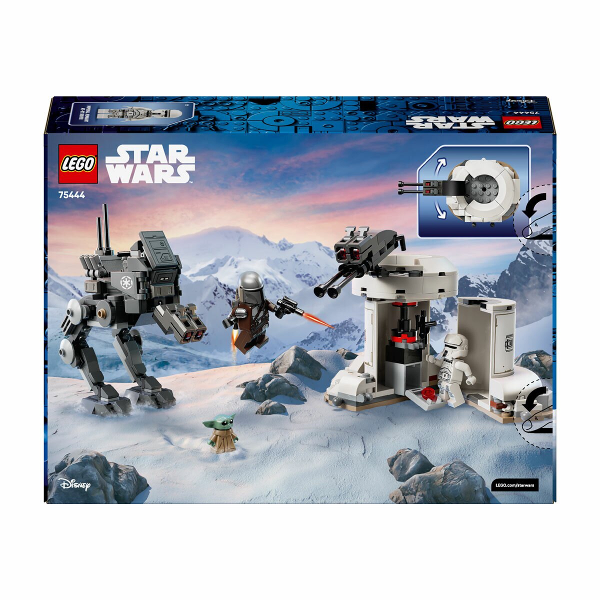 LEGO Star Wars AT-RT Attack - Model 75444 (7+ Years)