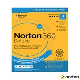 Norton 360 Deluxe, Antivirus Software for 3 Device and 1 Year Subscription with Automatic Renewal