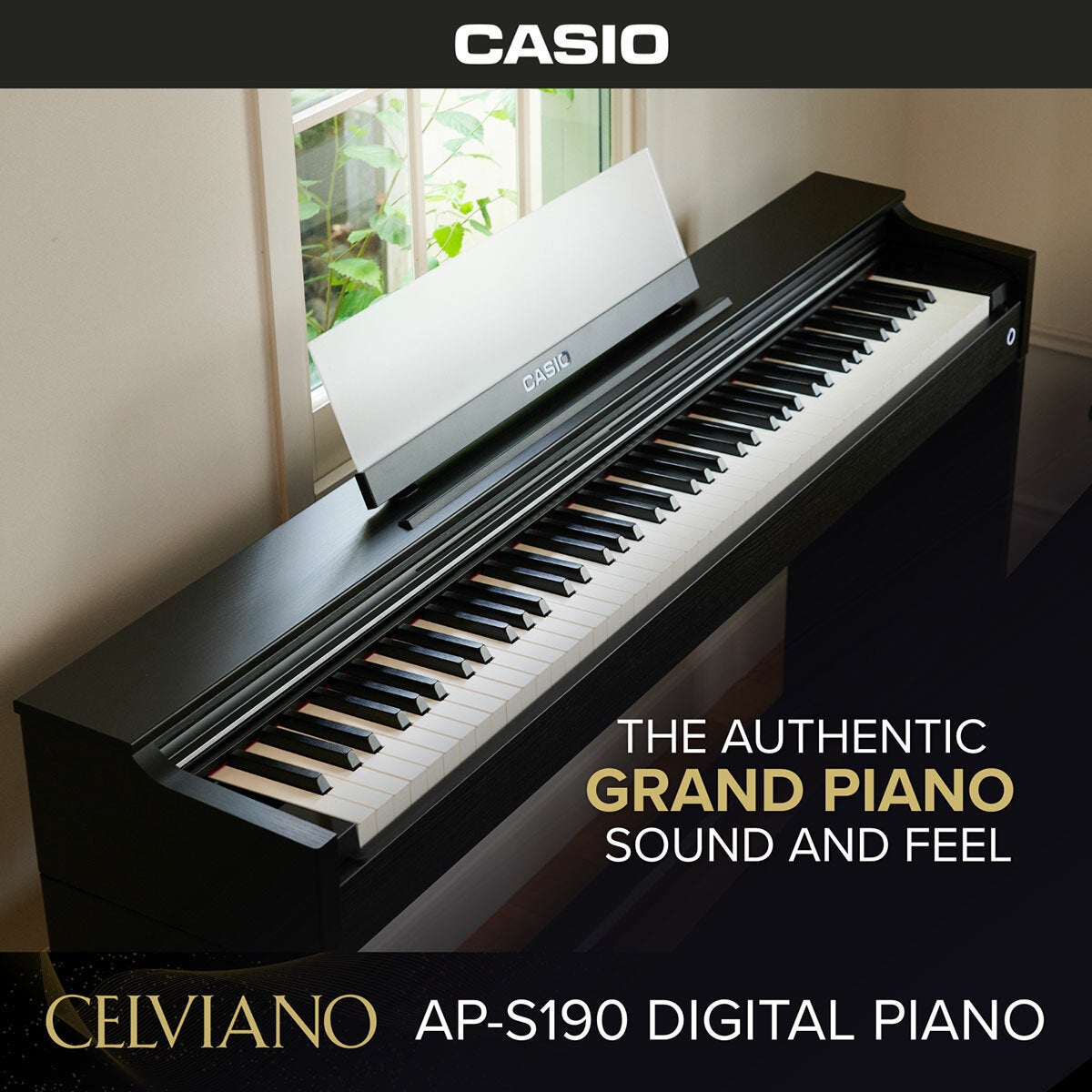 Buy Casio AP-S190BK 88 Key Fully-Weighted Digital Piano at Costco.co.uk Buy Casio AP-S190BK 88 Key Fully-Weighted Digital Piano at Costco.co.uk