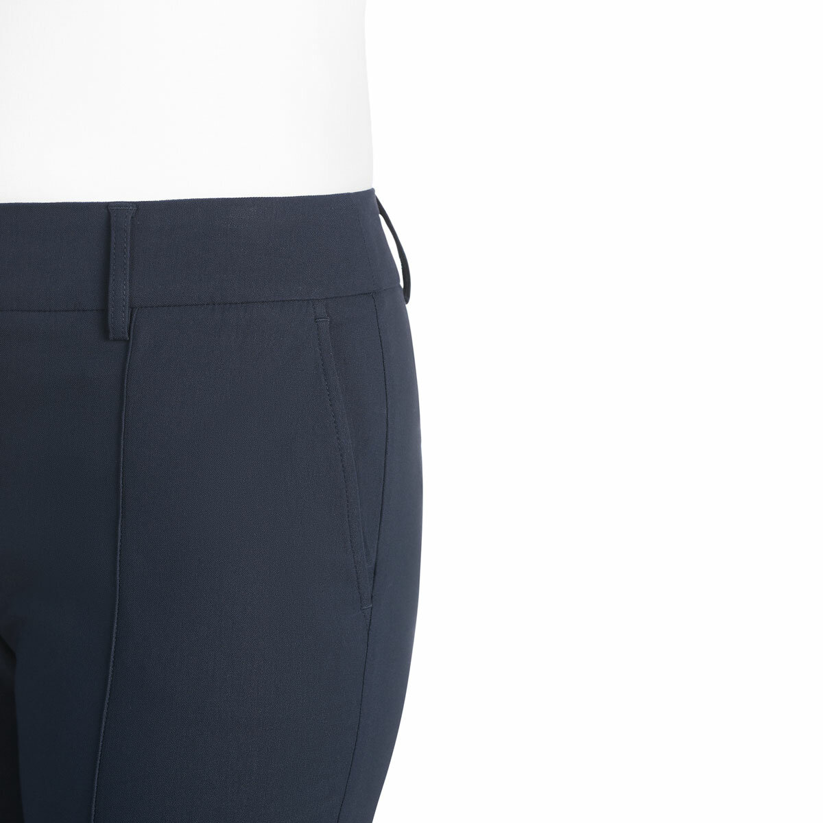 Hilary Radley Pull On Pant in Navy