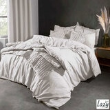 Lazy Linen 100% Washed Linen Duvet Cover & Pillowcase Set in 3 colours