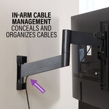 Infographics Sanus SMF421-B2 26"-55" Full Motion TV Wall Mount