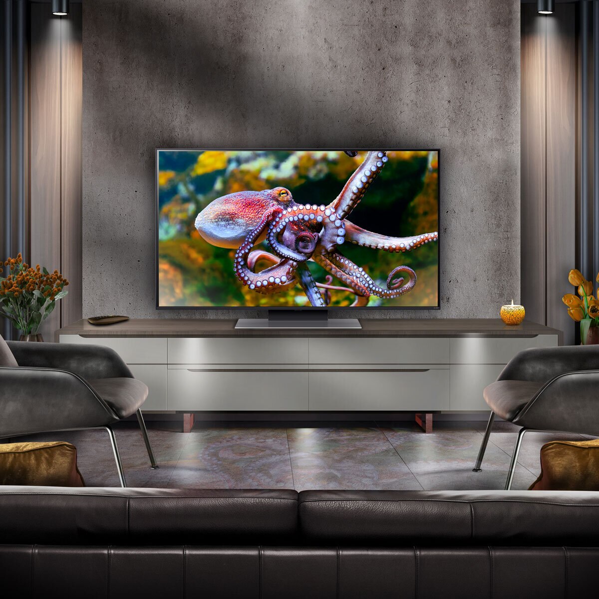 LG 55QNED87T6B 55 Inch QNED 4K Ultra HD Smart TV