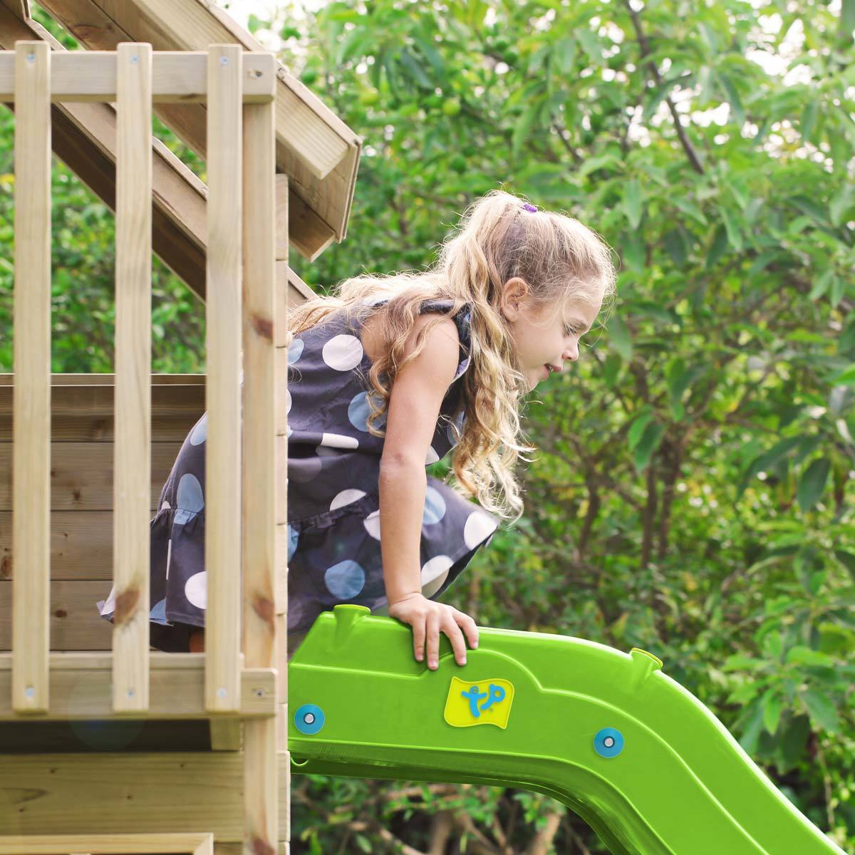 TP Wooden Playhouse with Slide (310 Years) Costco UK