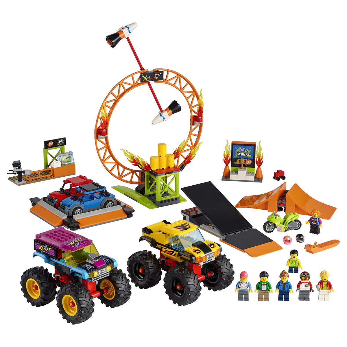 Buy LEGO City Stunt Show Arena Overview2 Image at Costco.co.uk