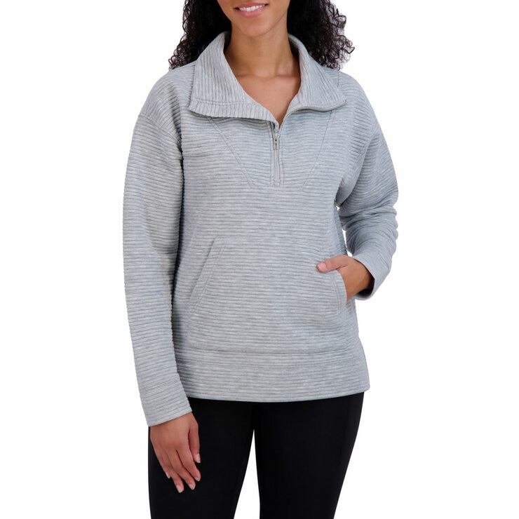 Kirkland Signature Ladies Ottoman 1/2 Zip Kirkland Signature Ladies Ottoman 1/2 Zip